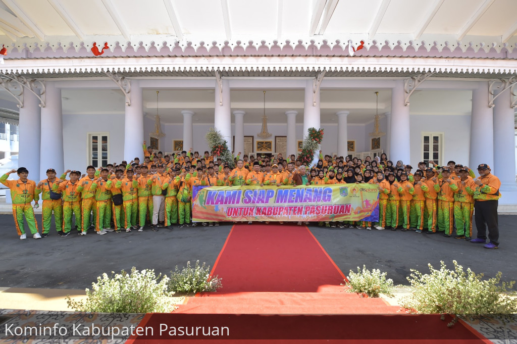 445 Atlet Kabupaten Pasuruan Siap Berlaga di PORPROV Jatim