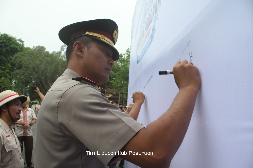 Lindungi Pekerja dari Kecelakaan, Satlantas Polres Pasuruan Launching Program SOL