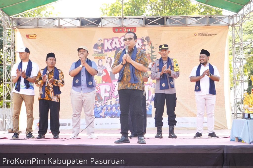Karta Fest 2024 Sukses, Pj. Bupati Nurkholis Tantang Karang Taruna Kecamatan Winongan Gelar Acara Kreatif Serupa