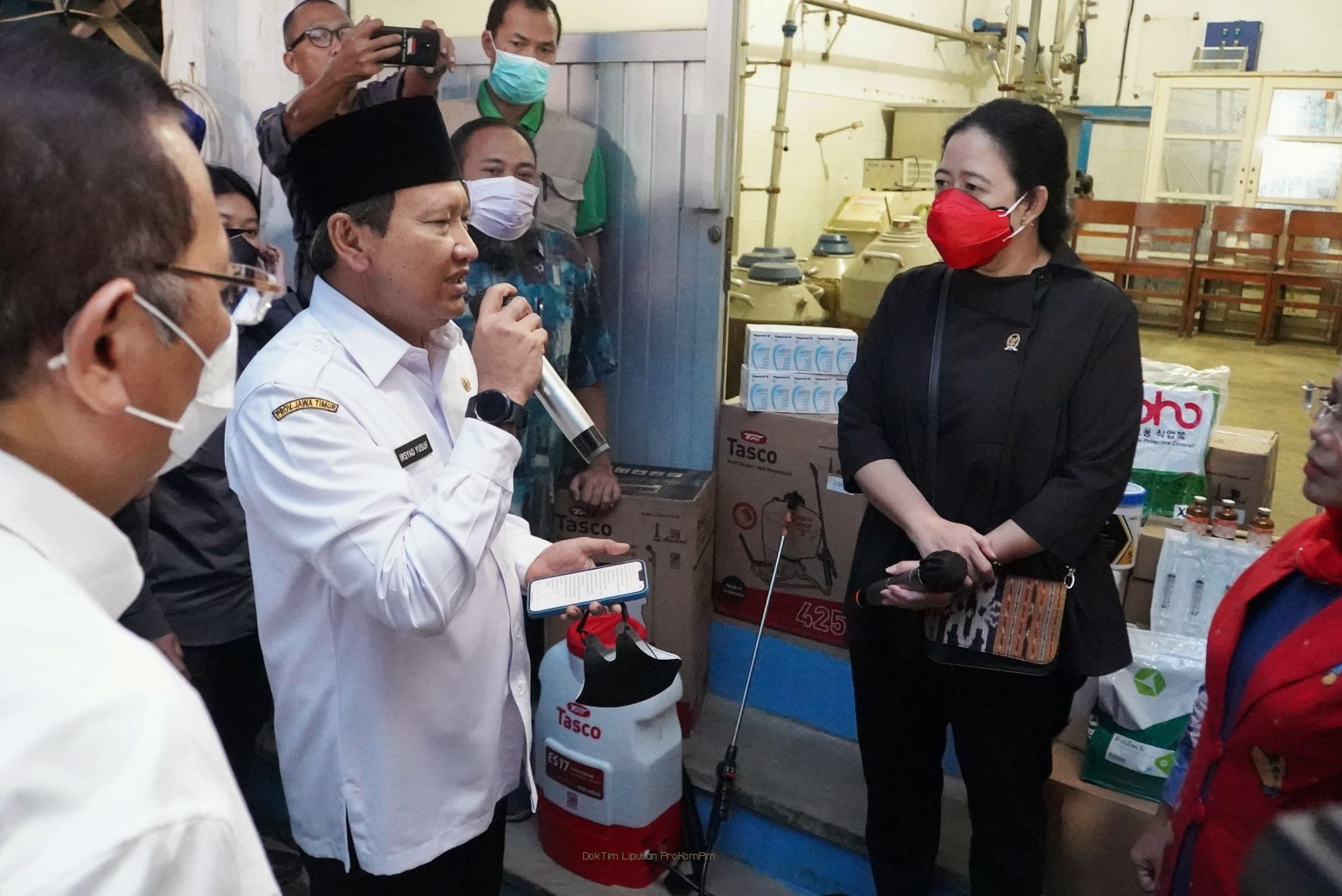 Berdialog Dengan Ketua DPR RI, Bupati Sampaikan Progres Penanggulangan PMK 