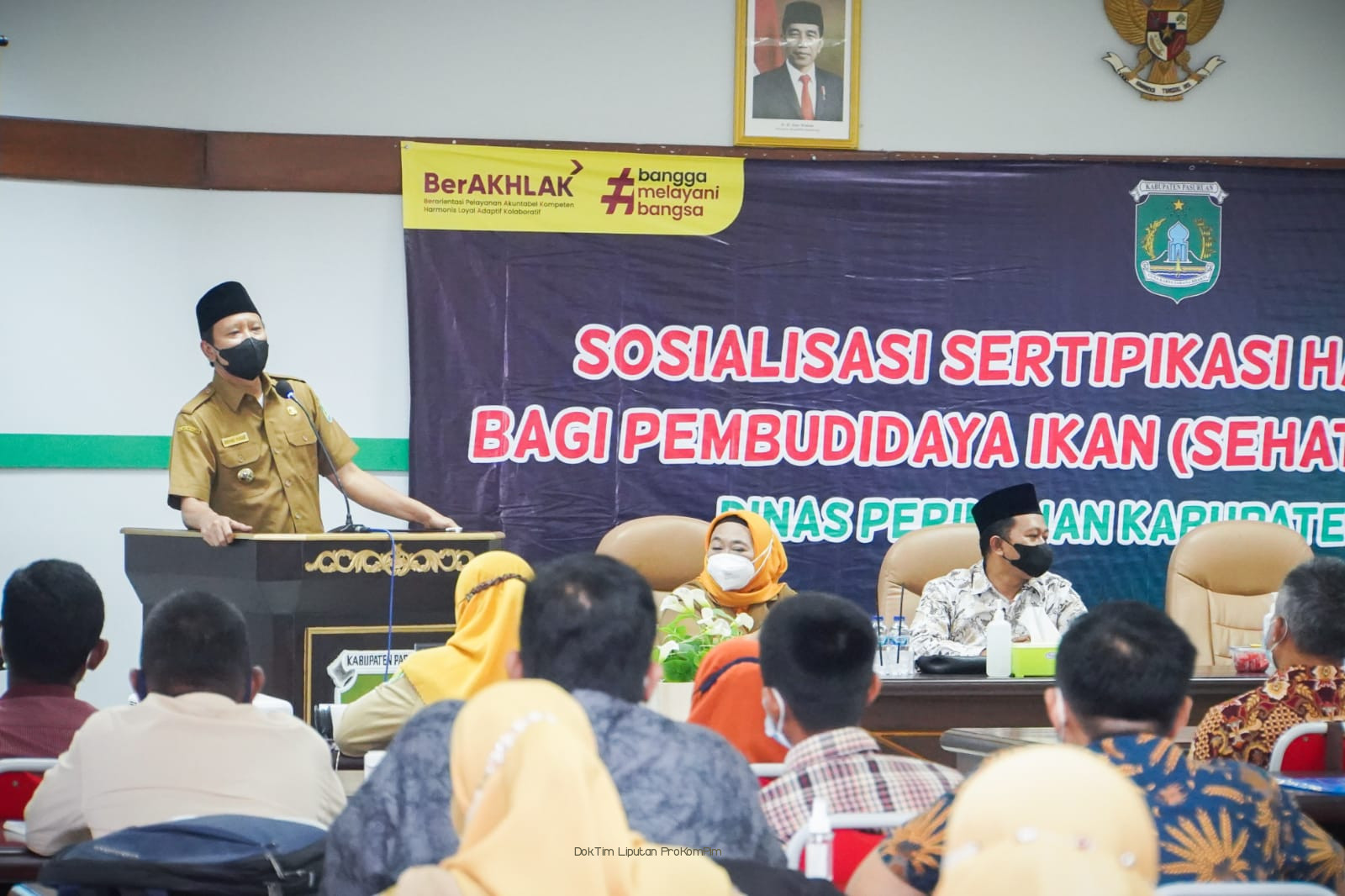 Optimalkan Sumber Daya Perikanan, Pemkab Pasuruan Fasilitasi Sertipikat Hak Atas Tanah Pembudidaya Ikan  