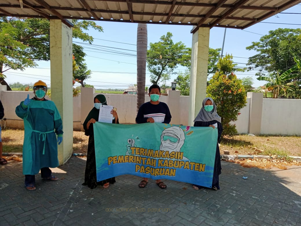 1278 Warga Kabupaten Pasuruan Telah Terpapar Virus Corona. 876 Sembuh, 149 Meninggal Dunia dan 253 Orang Dirawat