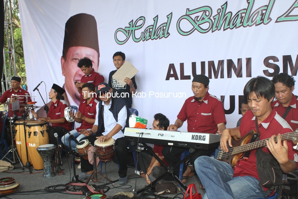 Bupati Irsyad Yusuf Hadiri Reuni Akbar SMPN I Purwosari
