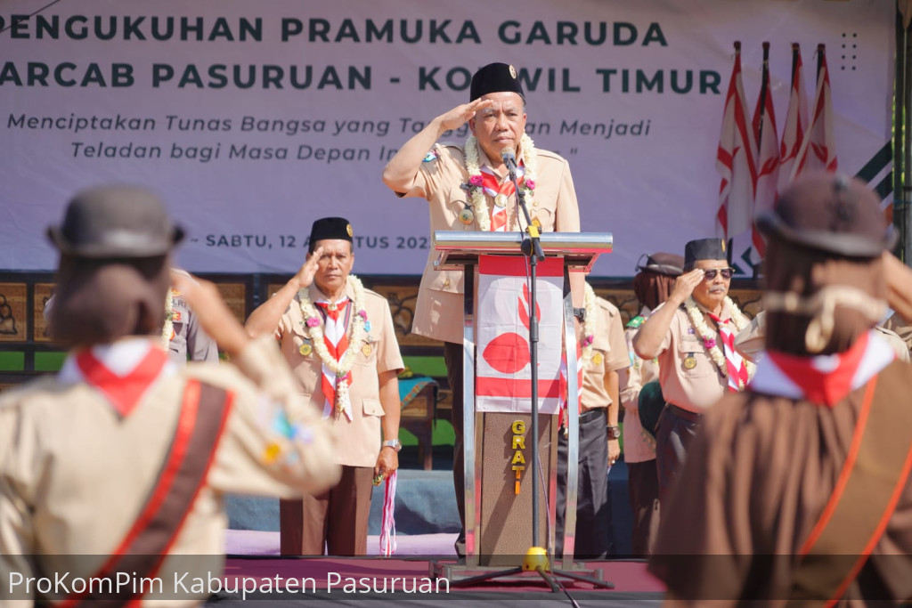 Wakil Bupati Optimis, Kader Pramuka Garuda Mampu Jadi Calon Pemimpin Di Masa Depan