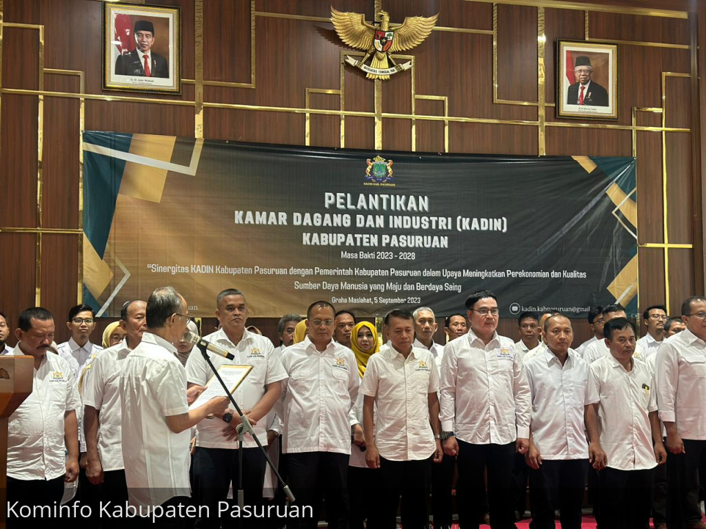 Vakum 5 Tahun, Pengurus Kadin Kabupaten Pasuruan Resmi Dilantik