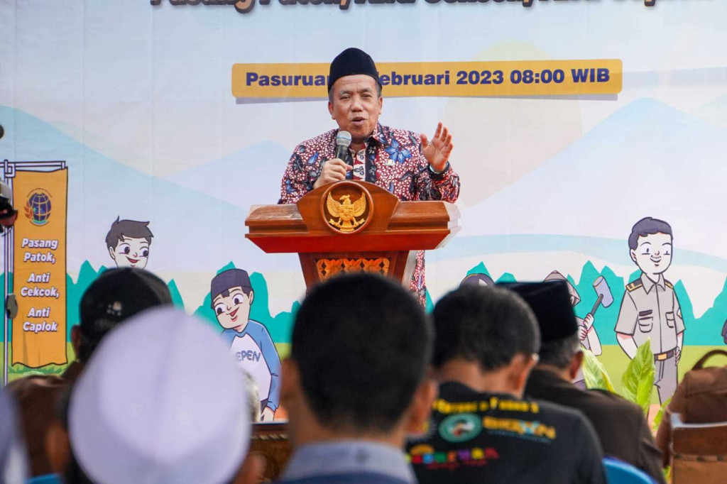 Wabup: Program Akselerasi PTSL, Upaya Pemerintah Sejahterakan Masyarakat
