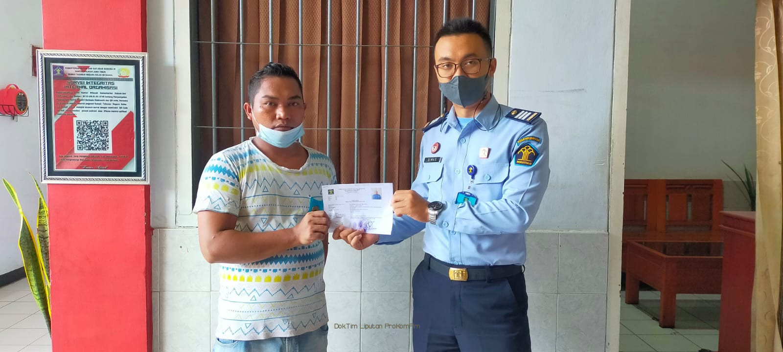 231 Warga Binaan Pemasyarakatan Rutan Bangil Terima Remisi Lebaran 