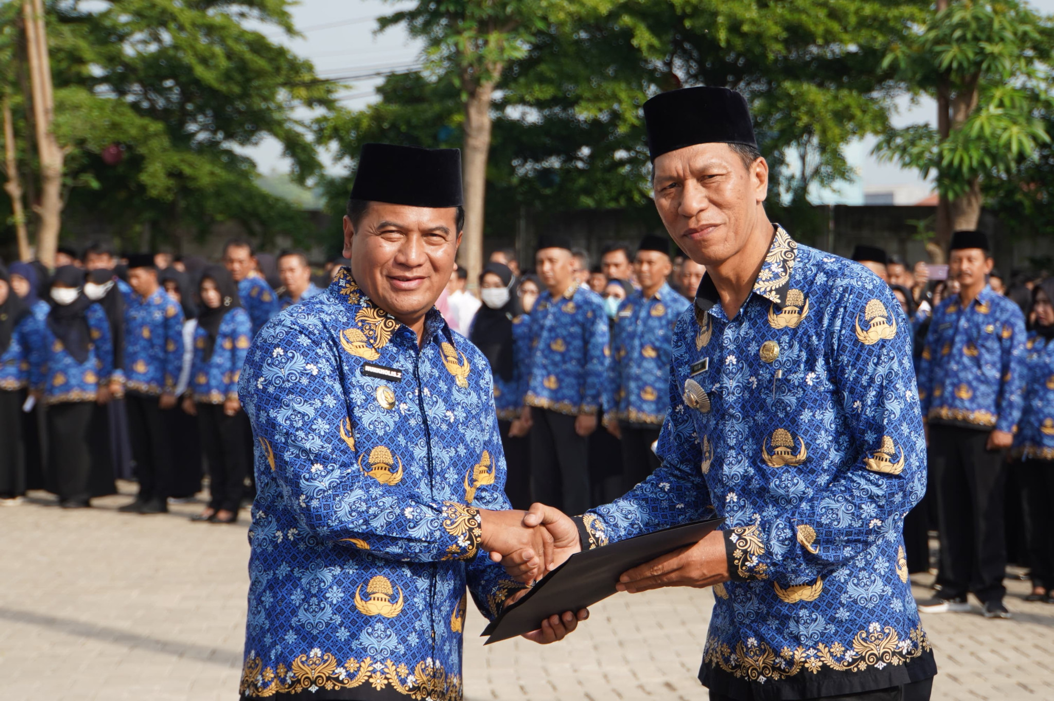 Sampul untuk Apel Pagi Bersama di Depan Halaman Gedung Graha Maslahat