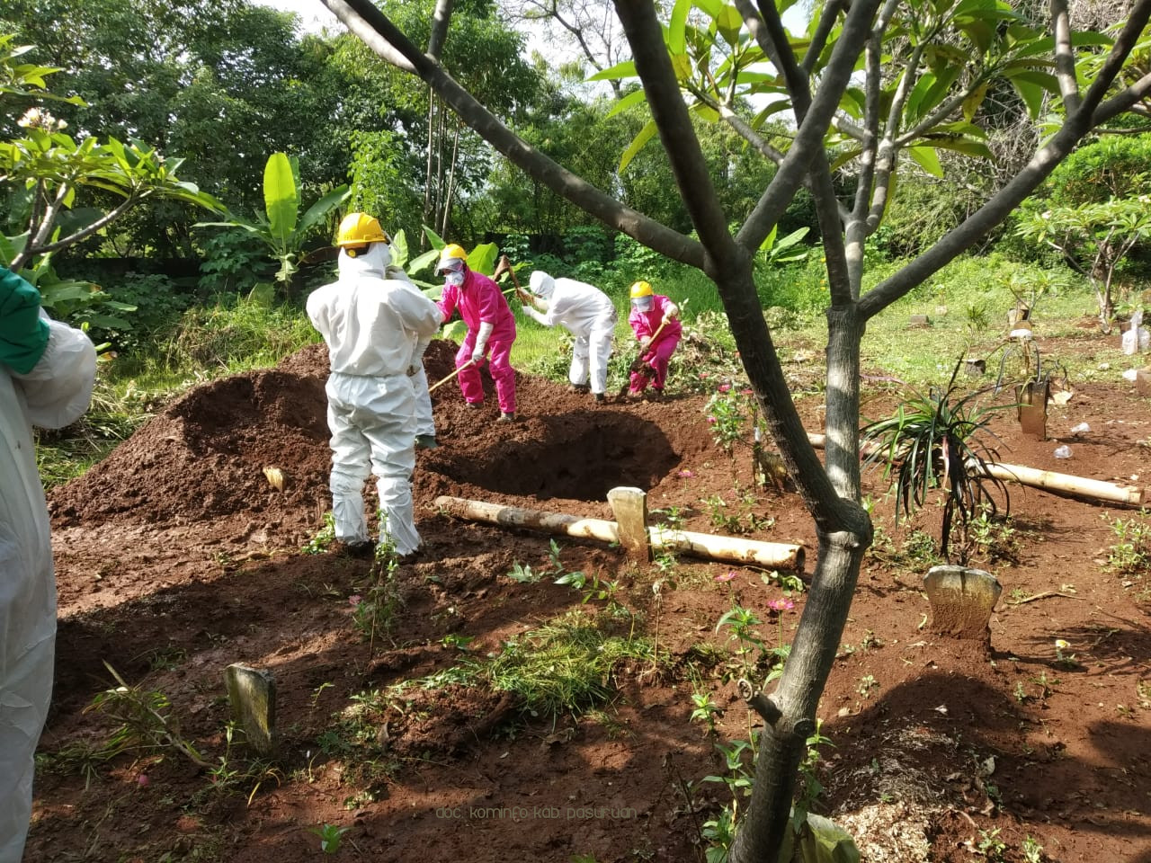 1 Pasien Positif Covid-19 di Kecamatan Purwodadi, Meninggal. Total 8 Meninggal