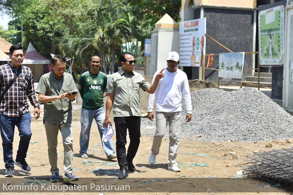 Pj Bupati Nurkholis Impikan Alun-Alun Bangil Kian Cantik dan Bikin Warga Kerasan