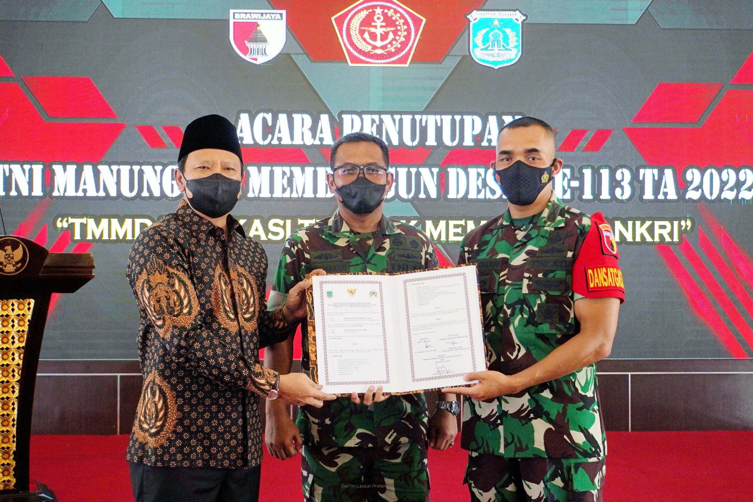 Kepala Daerah Optimis, TMMD Efektif Motivasi Masyarakat Membangun Desa 