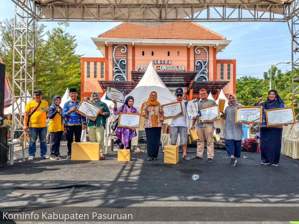 Kepala Disperindag Kabupaten Pasuruan Tutup Rangkaian Kegiatan Gebyar IKM 2024