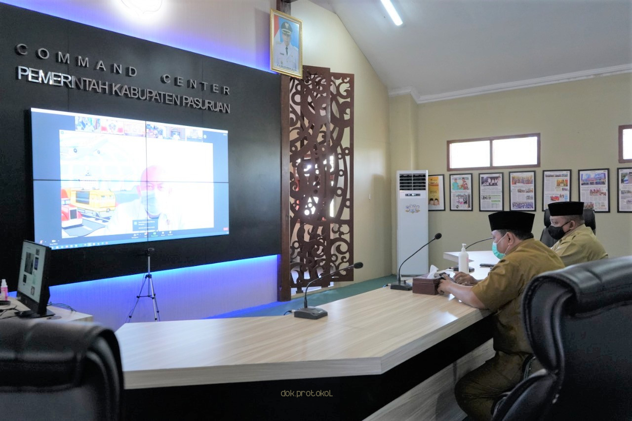 Sesuai Instruksi Presiden RI, Pemkab Pasuruan Siap Pantau Peniadaan Mudik Lebaran 1442 H  