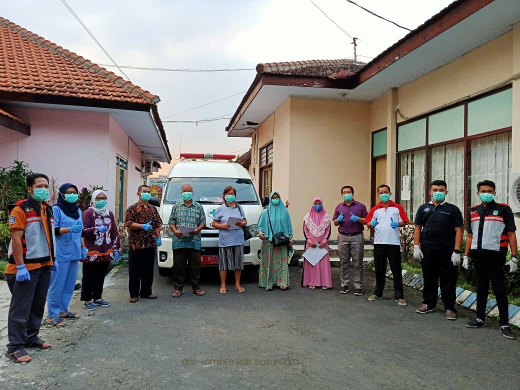 Sembuh dari Covid-19, 3 Warga Kabupaten Pasuruan Diperbolehkan Pulang. Total 42 Sembuh
