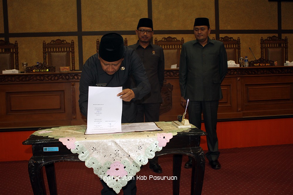 Raperda P-APBD Tahun 2017 Disahkan Menjadi Perda