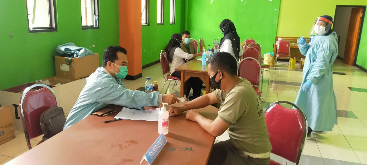 700 ASN Pemkab Pasuruan, Divaksin