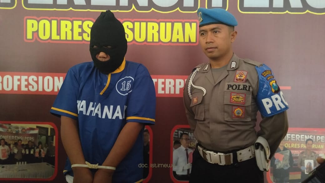 Polres Pasuruan Tangkap Pelaku Penjual Istri Sahnya