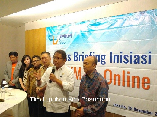 Reduksi Gap Kesejahteraan Masyarakat, Pemerintah Launching Delapan Juta UMKM Go Online