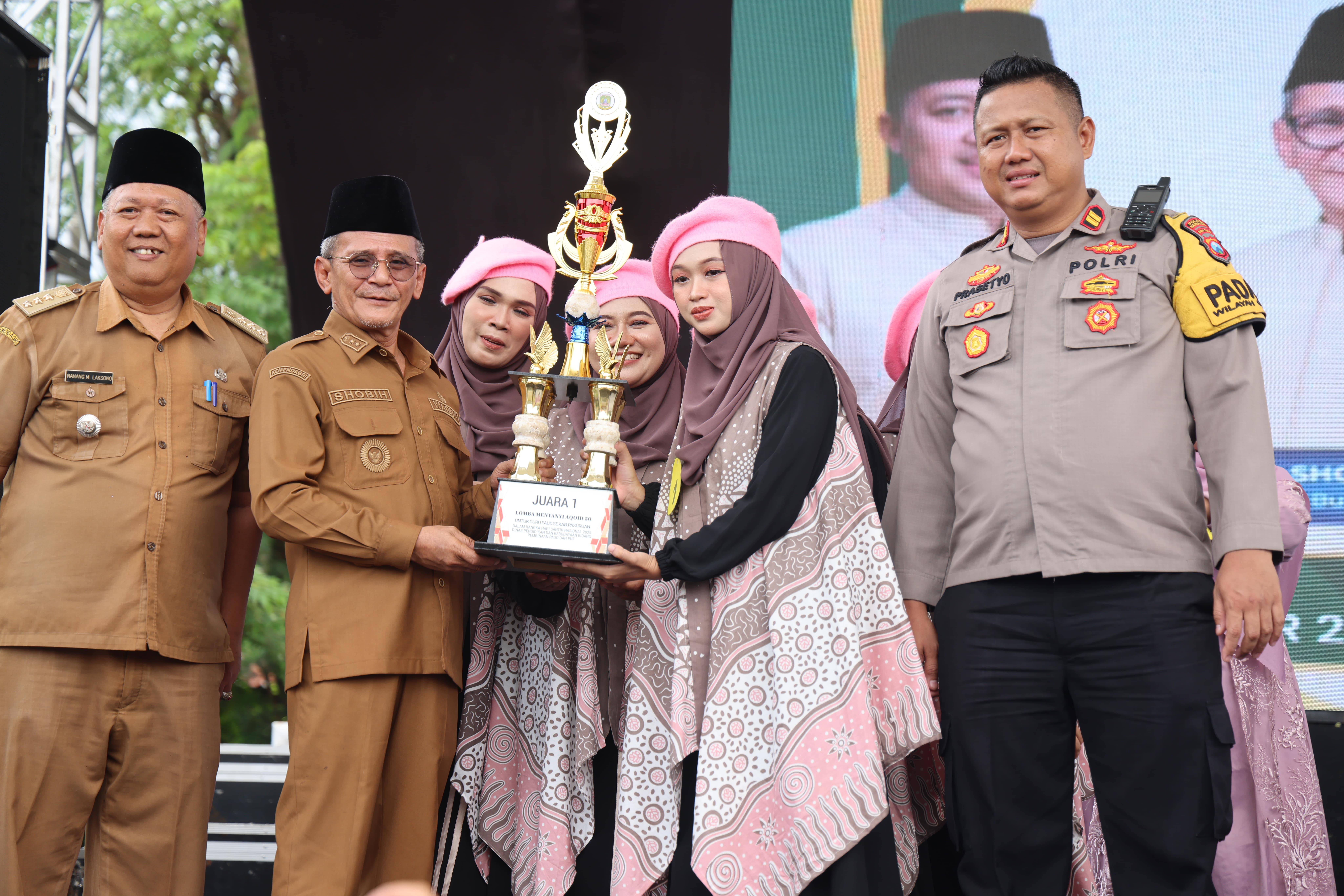 Sampul untuk Penyerahan Hadiah Pemenang Lomba Aqoid Pekan Raya Santri 2025
