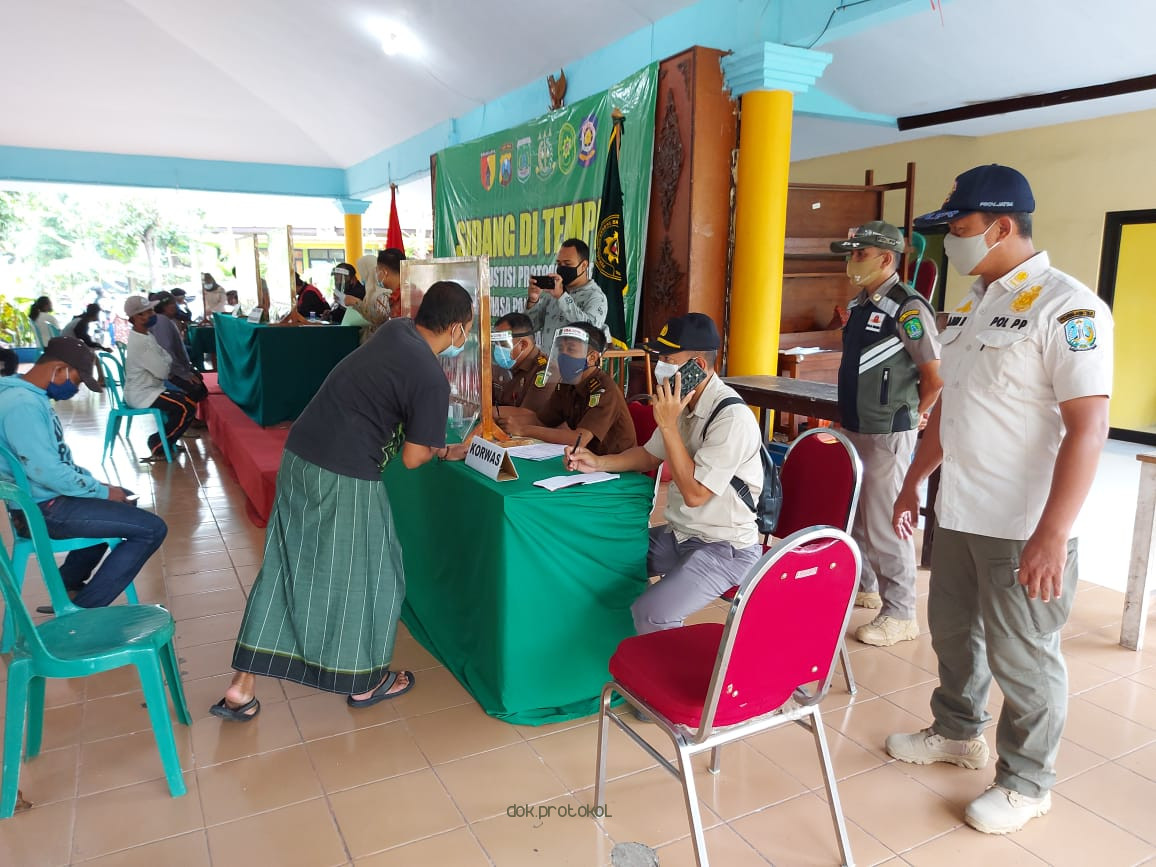Operasi Yustisi, 61 Pelanggar Protokol Kesehatan, Ditilang 