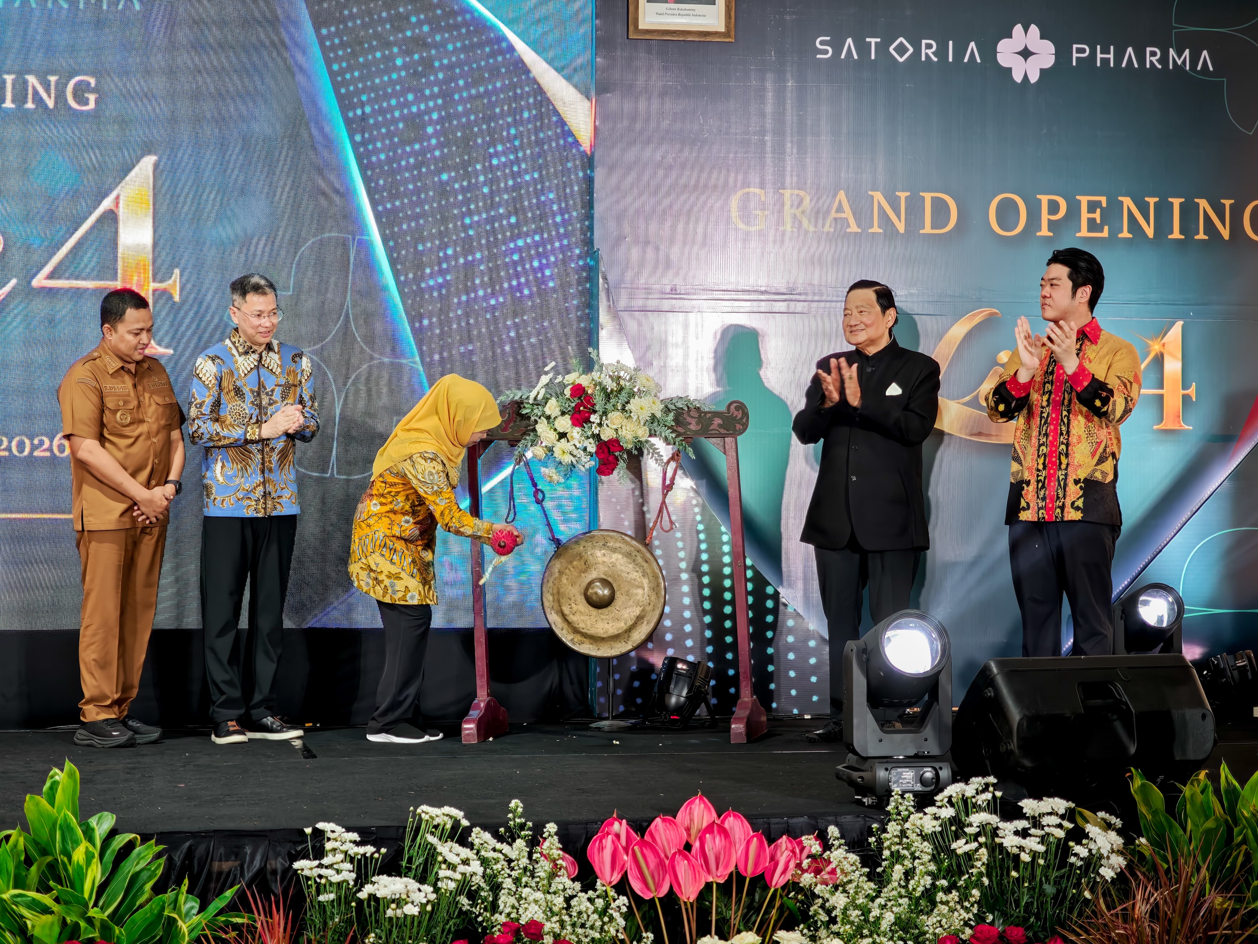 Sampul untuk Peresmian Pembukaan Line 4 PT Satria Aneka Industri oleh Gubernur Jawa Timur