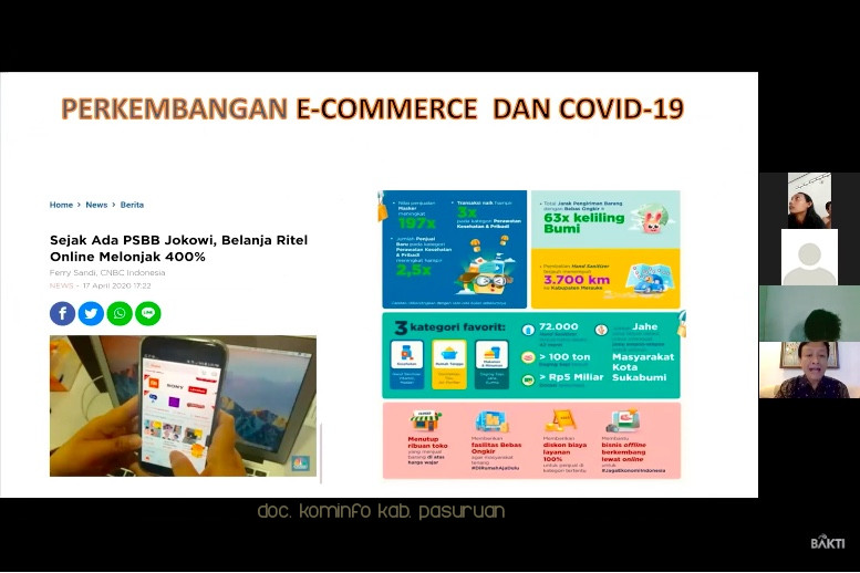 Penerapan Tata Kenormalan Baru Melalui TIK,  Keniscayaan di Tengah Pandemi Covid-19 