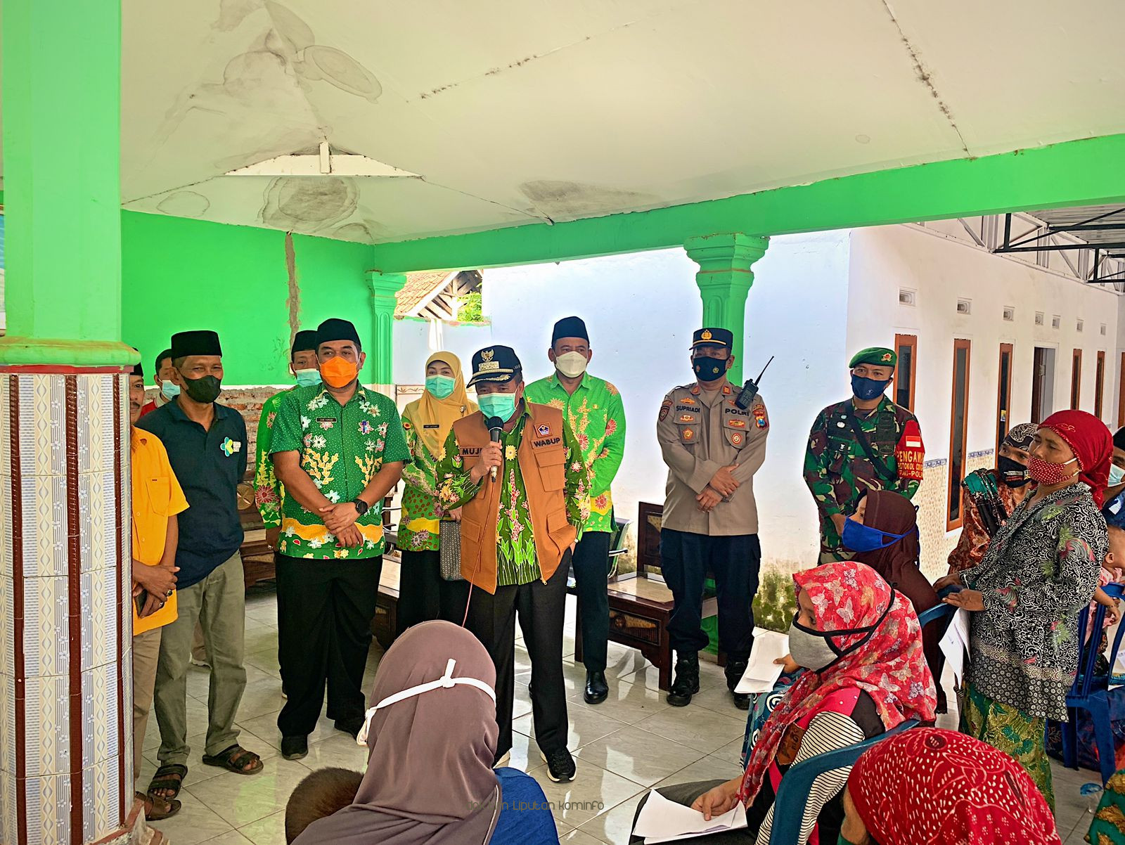 Menuju Level 2 PPKM, Cakupan Vaksinasi Lansia di Kabupaten Pasuruan Capai 43%