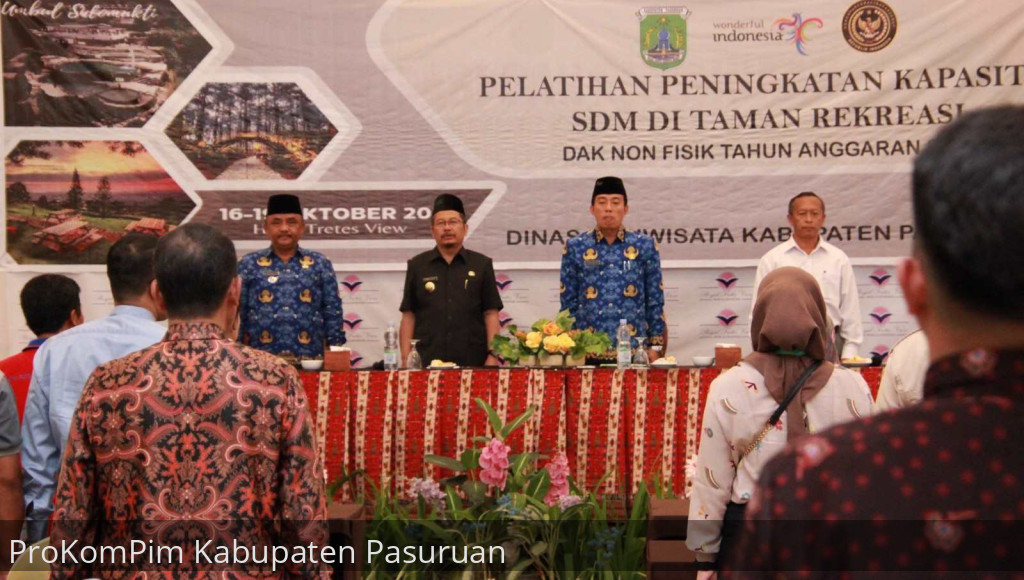Buka Pelatihan Keselamatan Wisata Tirta, Pj. Bupati Tekankan Pentingnya Penguasaan Ekologi Kawasan Wisata