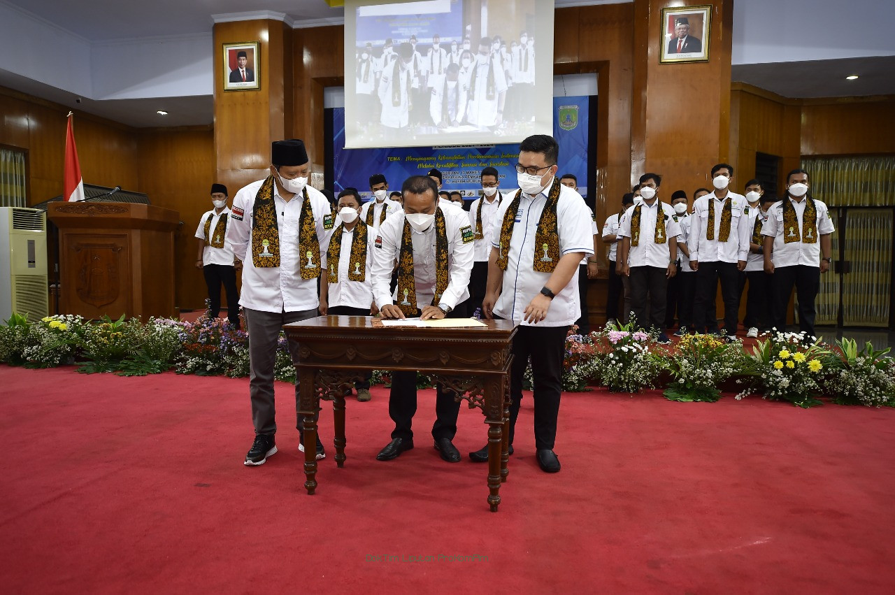 Bupati Irsyad Yusuf Bakal Fasilitasi Produk HIPMI Kabupaten Pasuruan Melalui Pameran 