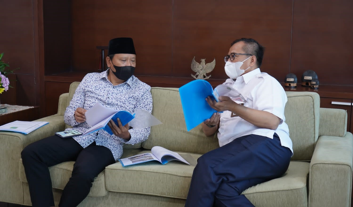 Optimalkan Debit Air SPAM Umbulan Untuk Masyarakat, Bupati Bertemu Sekjen Kementerian PUPR   