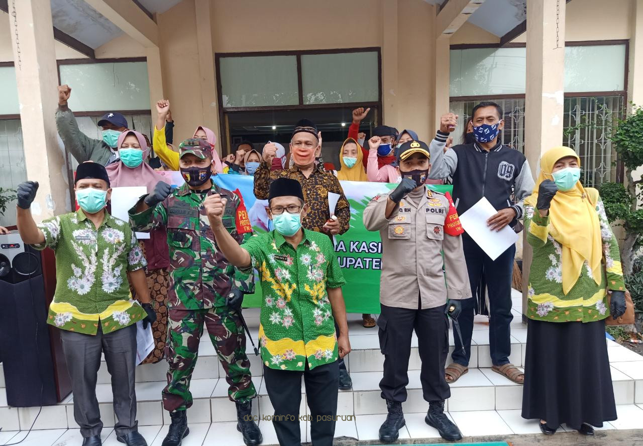 23 Orang Sembuh Dari Covid-19. Kabupaten Pasuruan Kini Berstatus Zona Oranye Covid-19