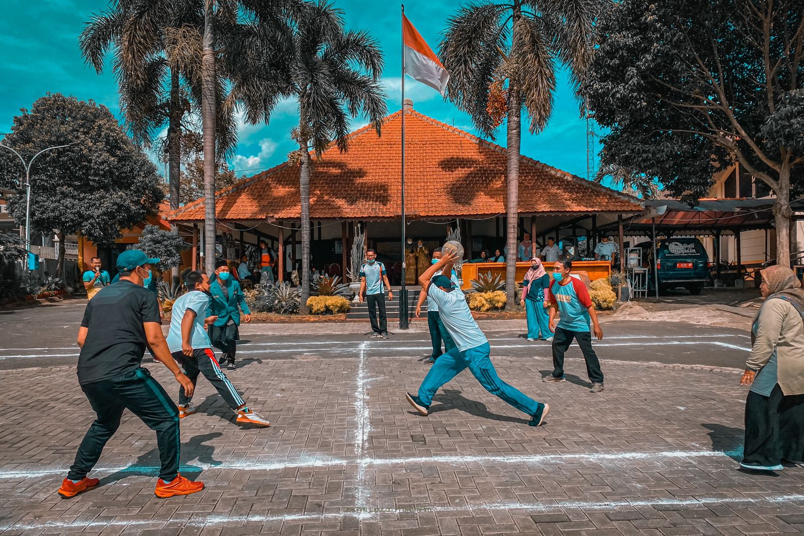 Massalkan Bola Tembak,  KORMI Kabupaten Pasuruan Keliling 24 Kecamatan