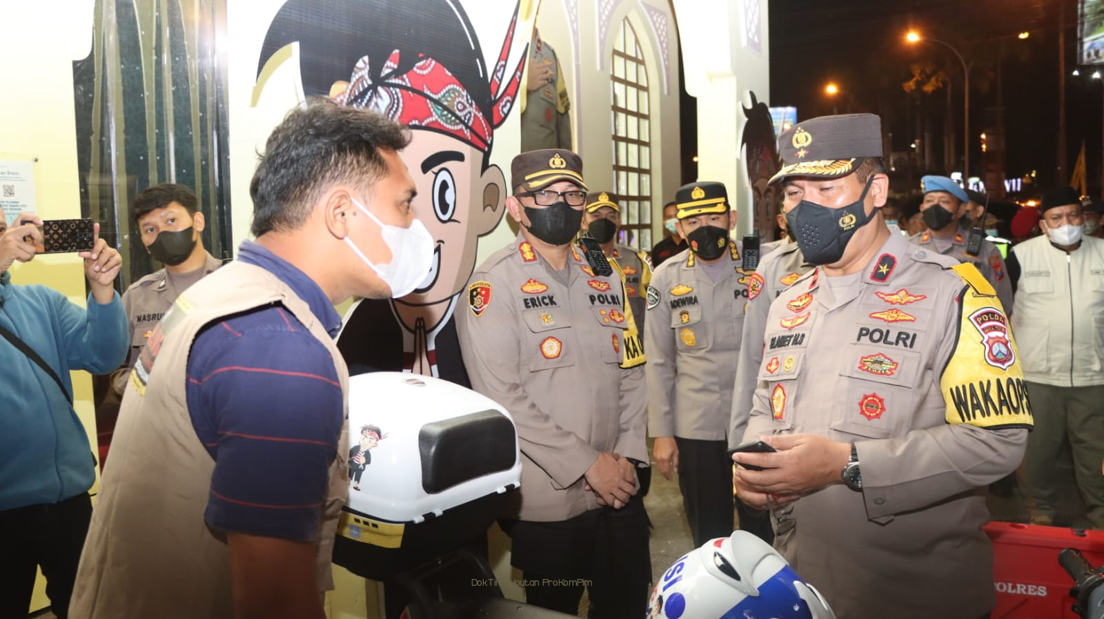 Wakapolda Jatim Ucapkan Terima Kasih untuk Warga Pasuruan Atas Lancarnya Arus Mudik Lebaran 1443 H