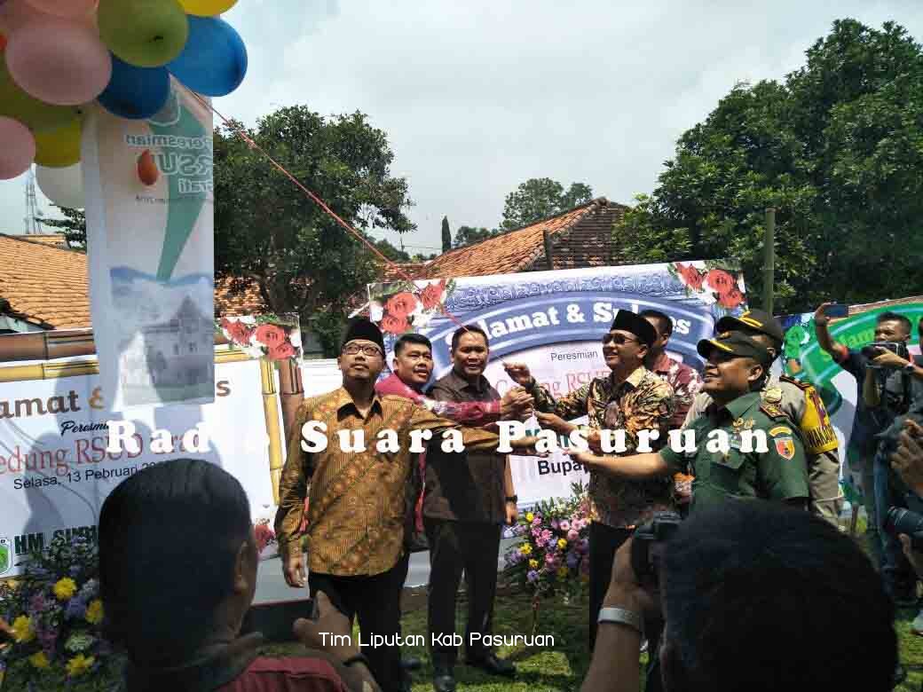 Buktikan Mampu Tekan Disparitas Wilayah, Bupati Irsyad Yusuf Resmikan RSUD Grati