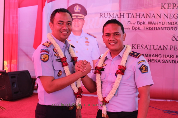 Kepala Rutan Bangil, Resmi Berganti
