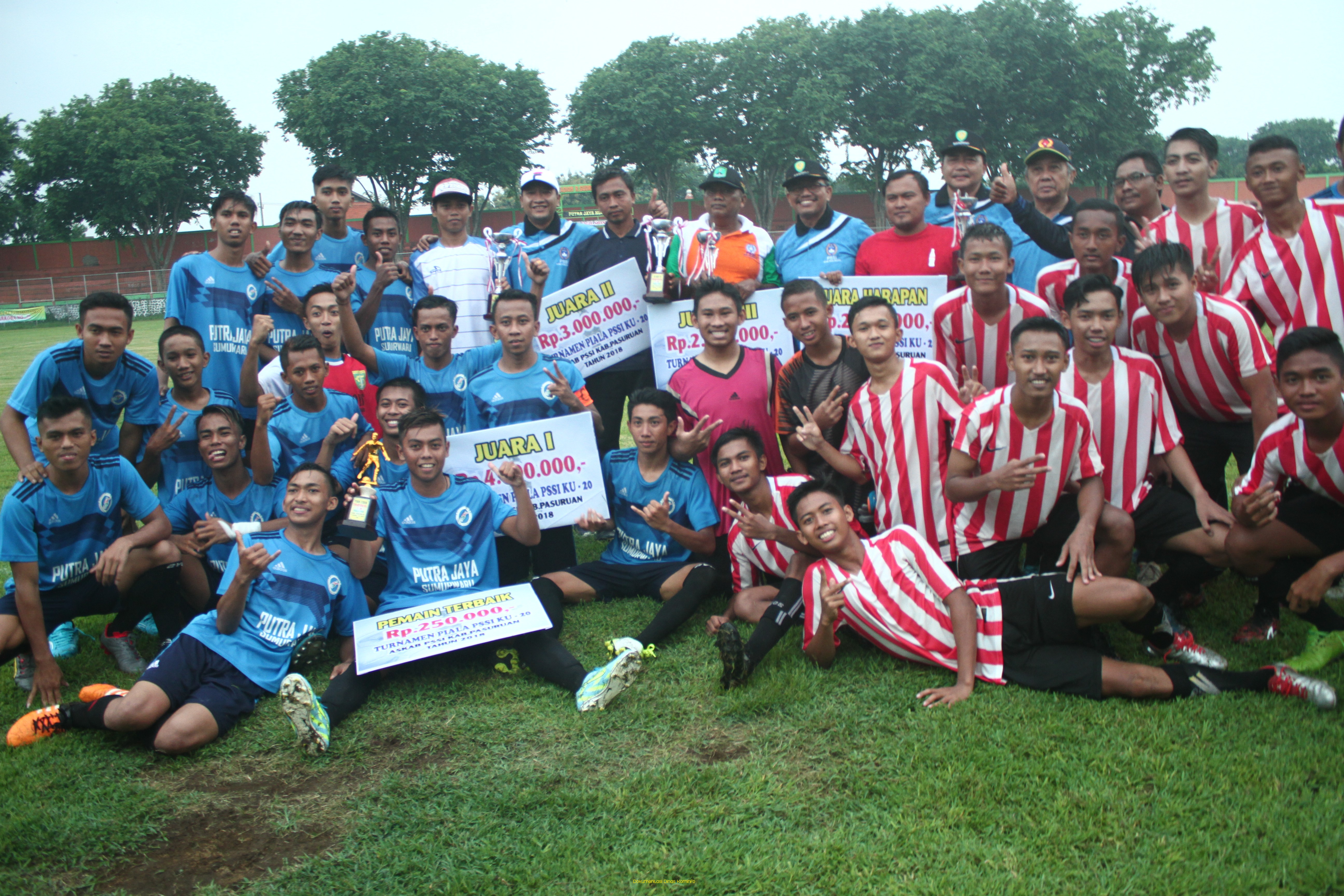 Jaring Atlet Porprov, Askab PSSI Kabupaten Pasuruan Gelar Turnamen KU-20