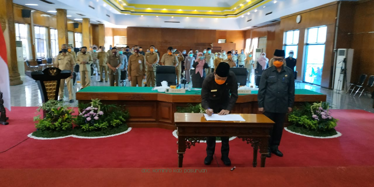 Bupati Irsyad Yusuf Sampaikan Pendapat Akhir Pertanggungjawaban Pelaksanaan APBD Tahun Anggaran 2019