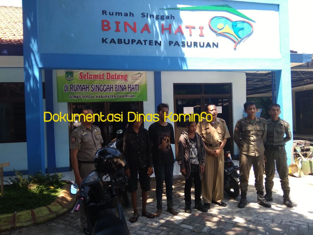 Dinas Sosial Kabupaten Pasuruan Pulangkan 76 Anak Jalanan 