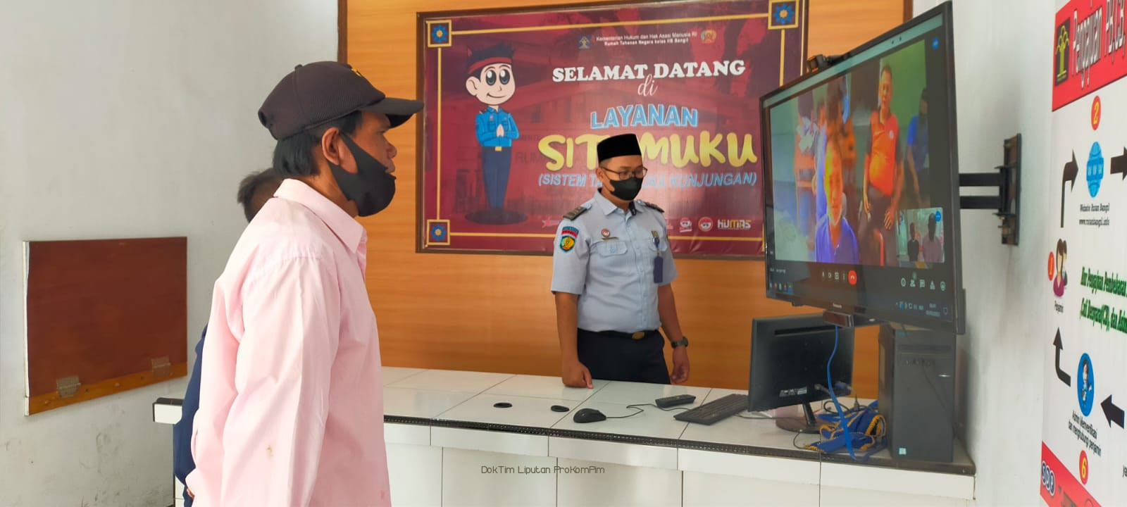Berlebaran. Ratusan Keluarga Narapidana Kunjungi Rutan Bangil