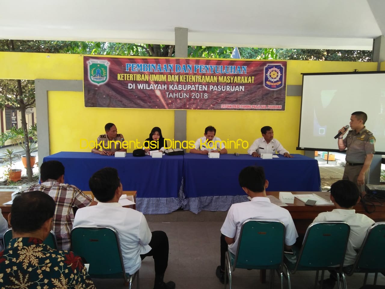Jaga Ketentraman Masyarakat, Satpol PP Kabupaten Pasuruan Himbau Ketua RT dan RW Pro Aktif Mendata Warga Baru