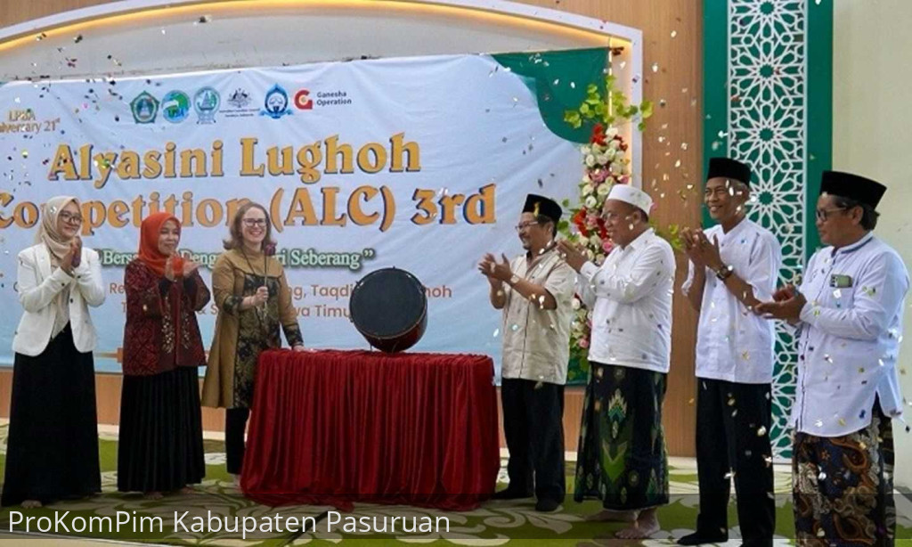 Hadir Dalam Pembukaan Al Yasini Lughoh Competition 3rd, Pj. Bupati Pasuruan Dorong Santri dan Pelajar Bangun Digital Platform