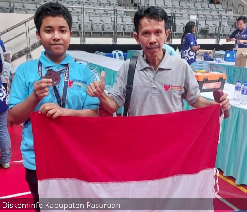 Almer Abiyyu Ahmad, Pelajar MAN I Pasuruan Sabet Medali Emas di Ajang Robotika Dunia
