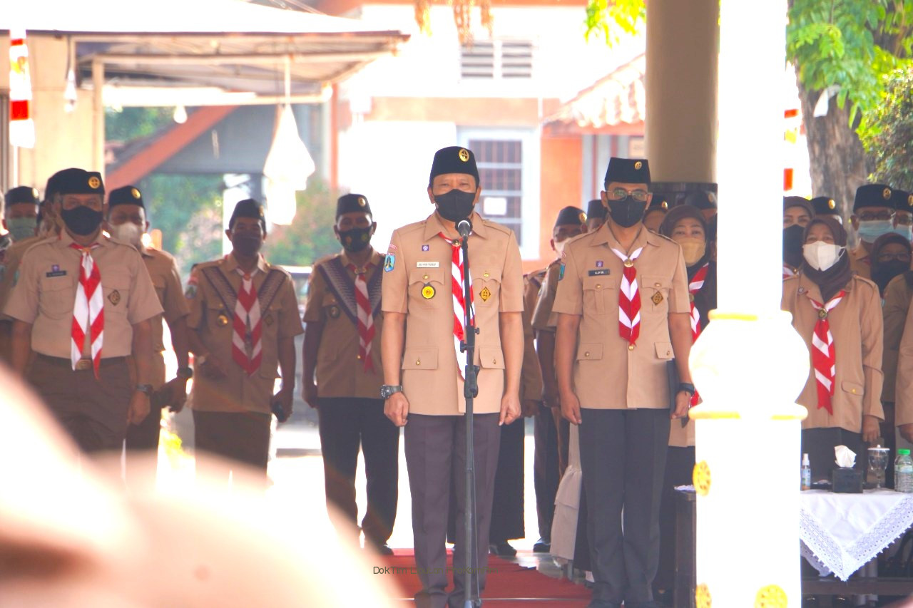 Peringati Hari Pramuka ke-61, Bupati Ajak Seluruh Anggota Pramuka Berpartisipasi Dalam Pembangunan  