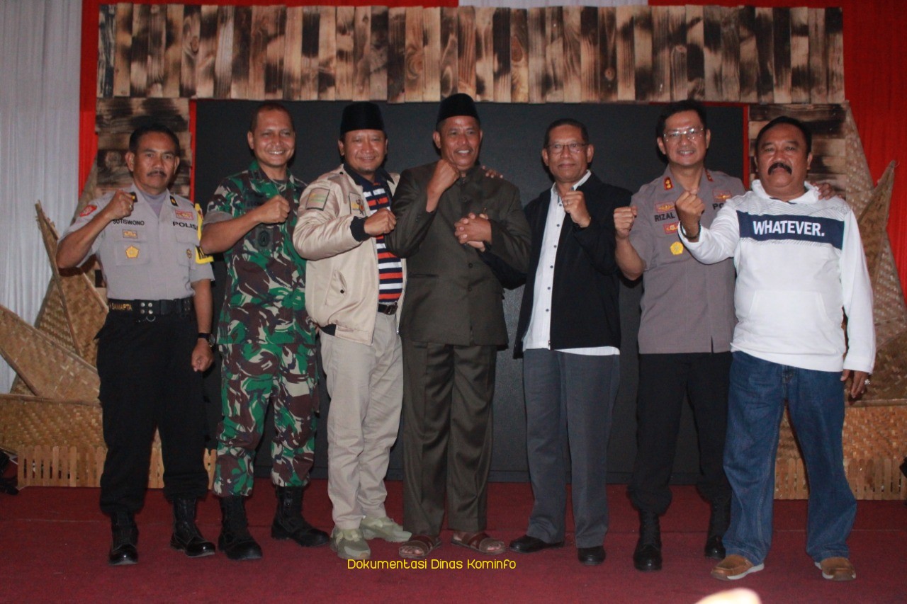 Jaga Kondusifitas Pemilu 2019, Gelar Cangkrukan 3 Pilar