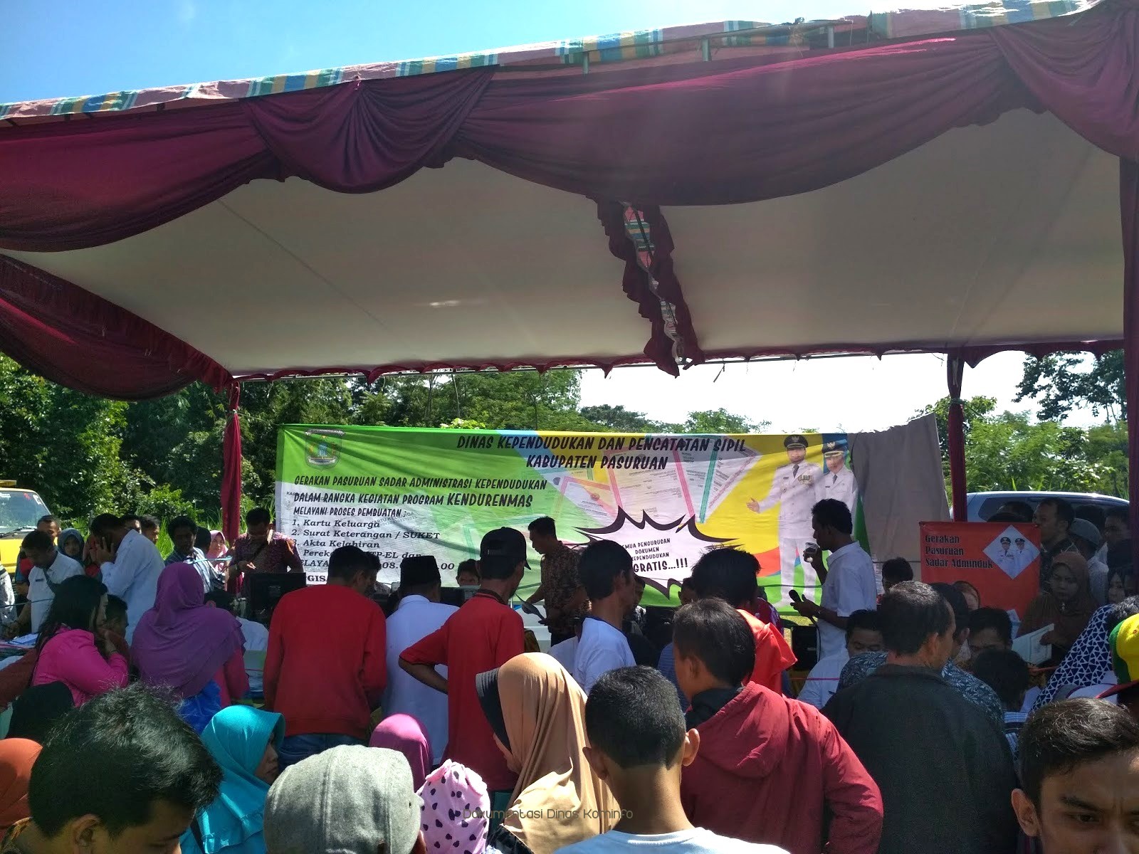 Jemput Bola Layanan, Masyarakat Padati Kenduren Mas di Dayurejo  