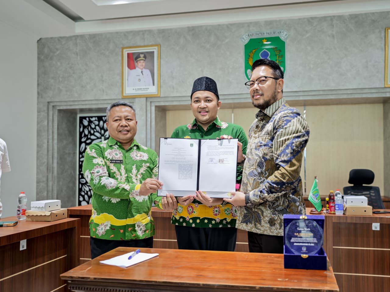 Sampul untuk MoU dengan PT RWM. Targetkan 2-3 Tahun Mendatang, Kabupaten Pasuruan Bebas Timbulan Sampah di TPA