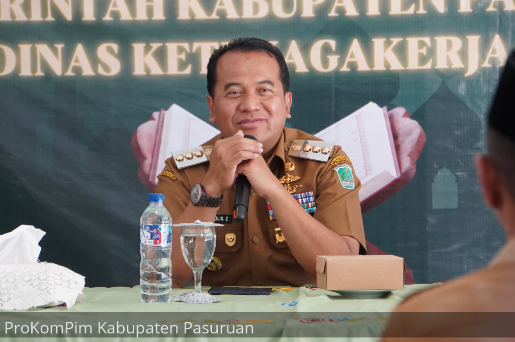 Pj. Bupati Nurkholis: Reduksi Tingkat Pengangguran Terbuka, PR Disnaker Kabupaten Pasuruan
