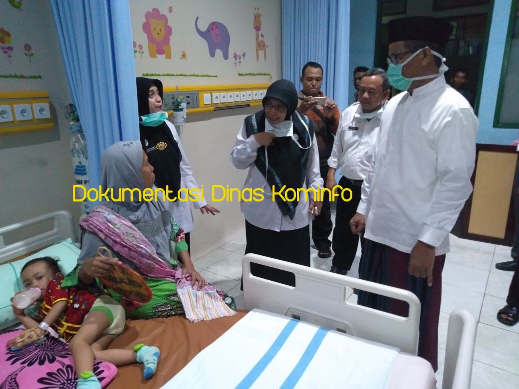 Gudang Tak Terpakai RSUD Bangil, Terbakar