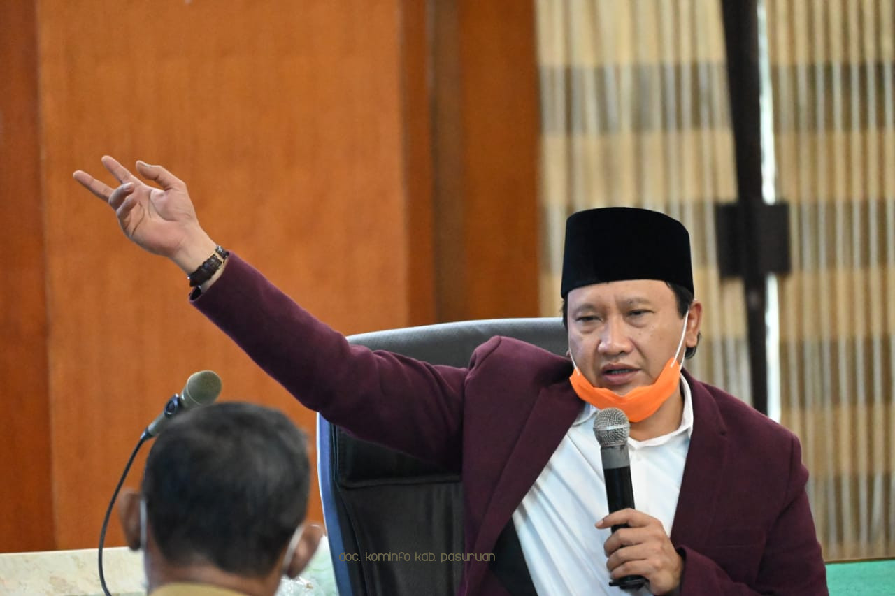Antisipasi Penyebaran Virus Corona di Tempat Kerja, Bupati Pasuruan, HM Irsyad Yusuf Wajibkan Kepala OPD Bentuk Satgas Penanganan Covid-19 