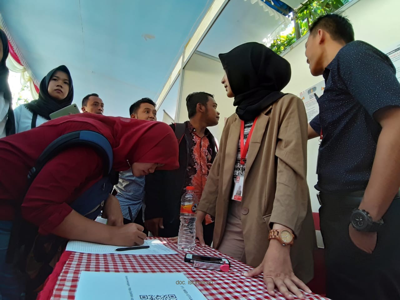 Ribuan Pencaker Serbu Job Market Fair Jatim 2019